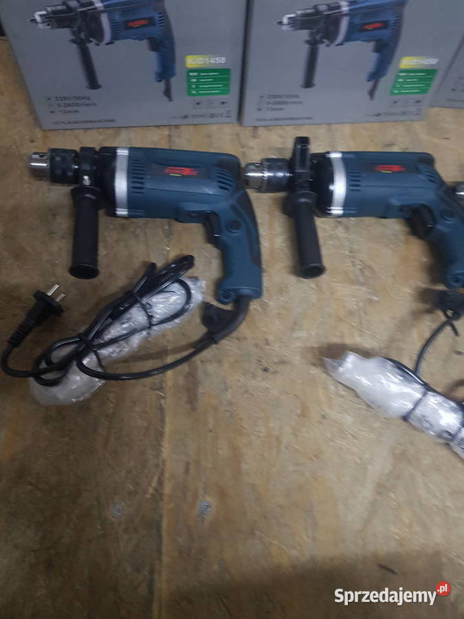 MOCNA WIERTARKA UDAROWA 13MM 1450W EUROTEC 13MM Głogowa