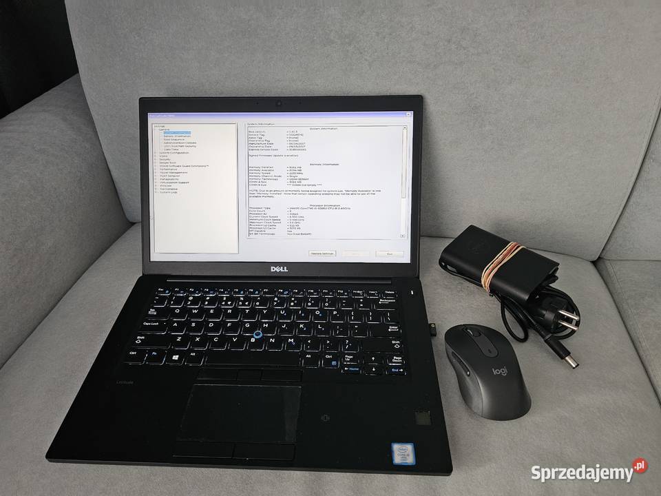Laptop Dell Latitude 7480 i5 8GB dysk m2 256GB Intel Core i5 Kraków