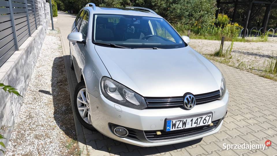 VW GOLF VI 16 TDI Variant DSG7 Comfortline diesel Golf Warszawa sprzedam