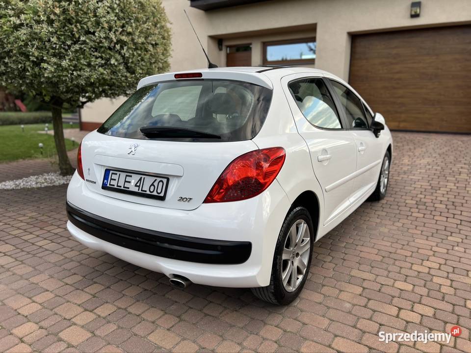 Peugeot 207 16 HDI 110 Panorama Pół Skóry czujnik deszczu sprzedam