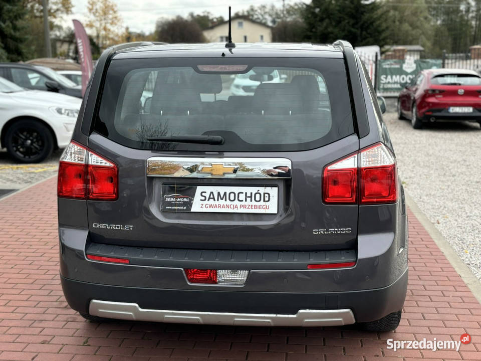 Chevrolet Orlando Gwarancja Automat Klima 7 osób wielofunkcyjna kierownica Orlando Sade Budy sprzedam