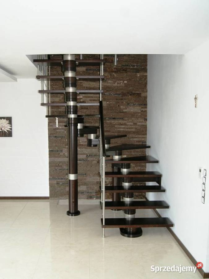 Schody drewniane DUDA model Moreno 220 U180 12 Kościan