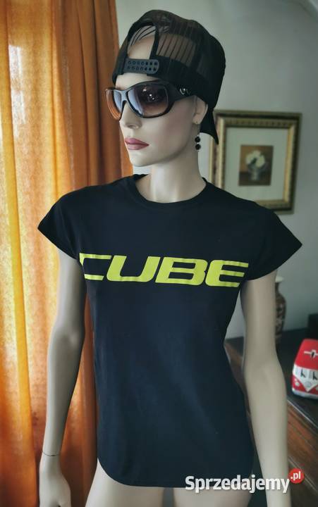 CUBE oryginalna koszulka M Damska 100 Bawełna Inny materiał Łódź