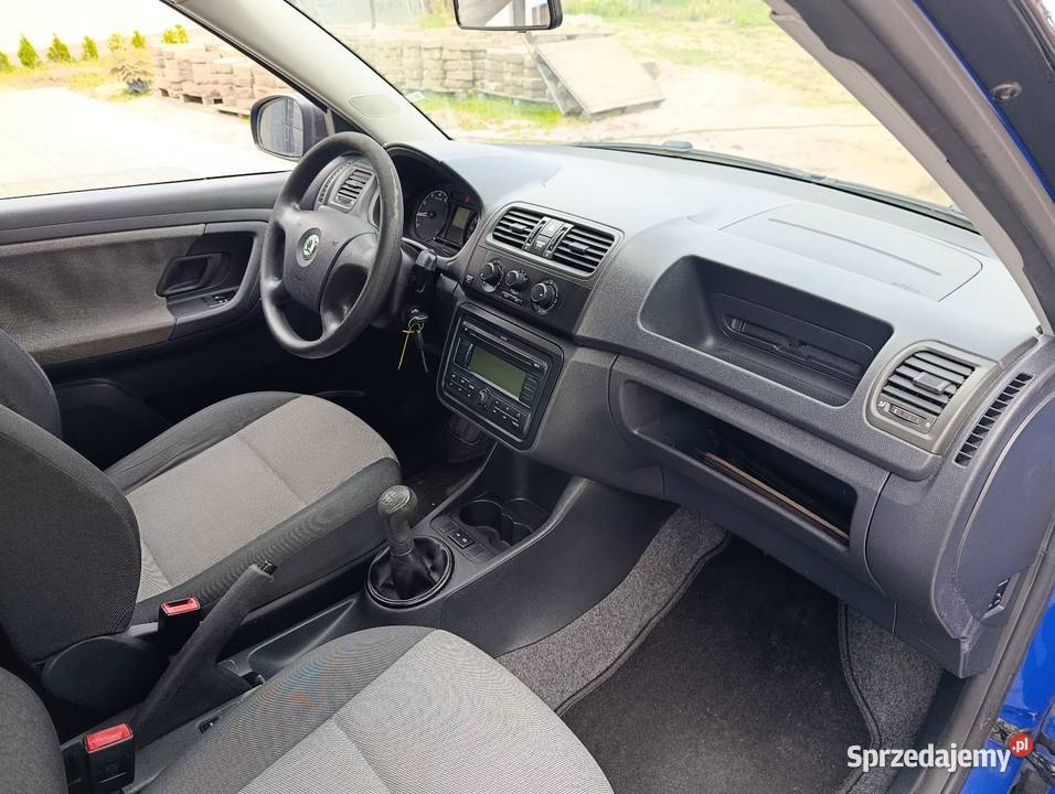 Skoda Fabia 1 właściciel serwisowana opłacona niebieski Oborniki