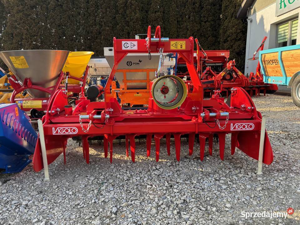 Brona aktywna Vigolo ENL 185 wał Packera listwa Rawa Mazowiecka