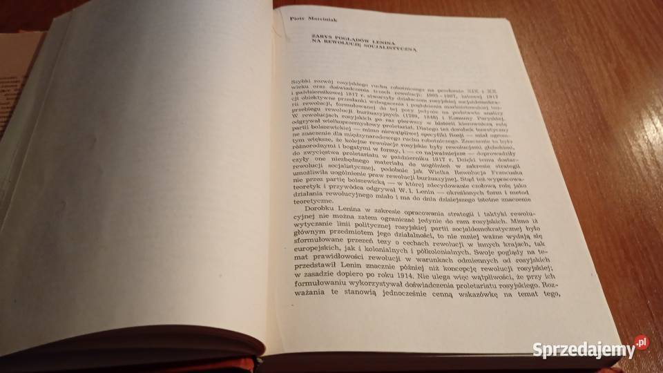 Leninowska teoria rewolucji historia i pomorskie sprzedam
