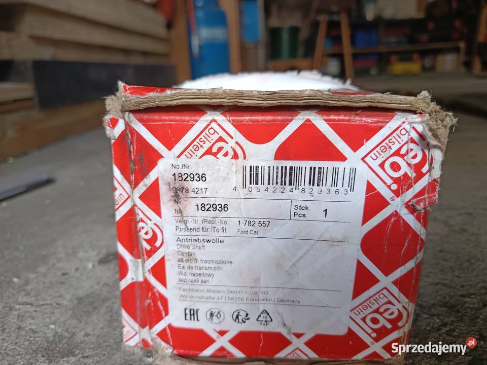 Półoś prawa Ford FEBI Bilstein 182936 Nowa OE Krynica-Zdrój sprzedam