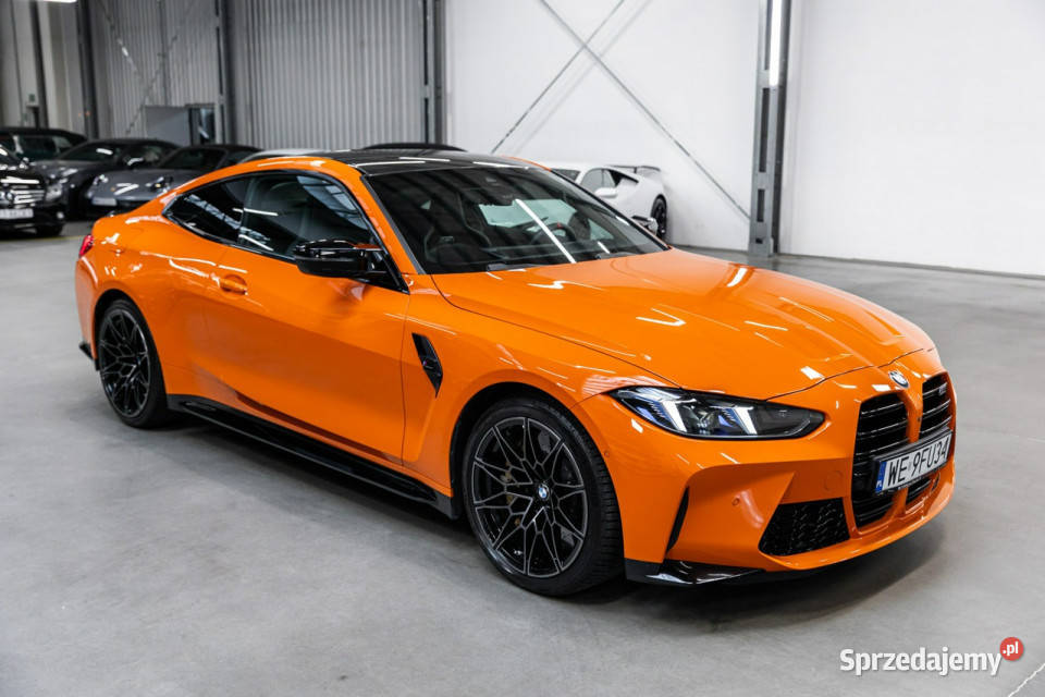 BMW M4 Competition Individual Fire Orange przyciemniane szyby M4