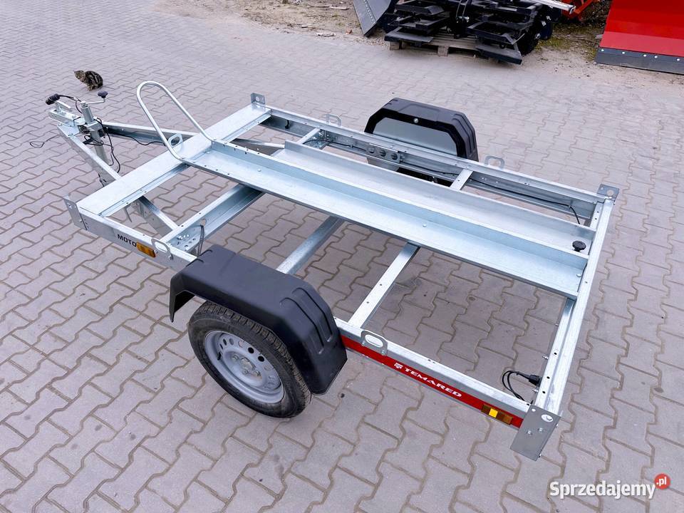 Przyczepka TEMARED MOTO 1 pod motocykl DMC 750 lawety wielkopolskie Cegielsko