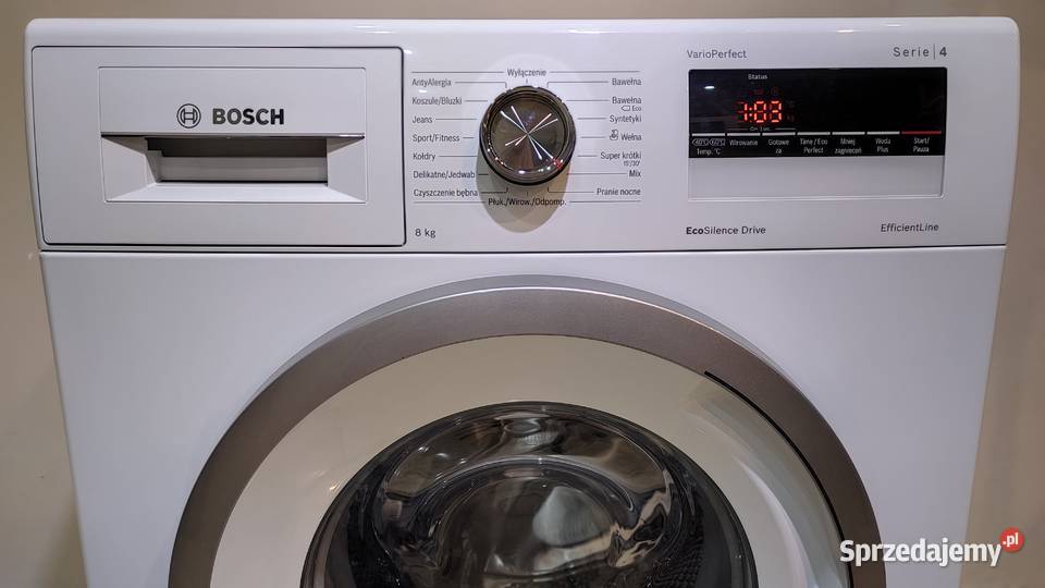 Pralkosuszarka Samsung wsad 8 45 możliwość Lipno sprzedam