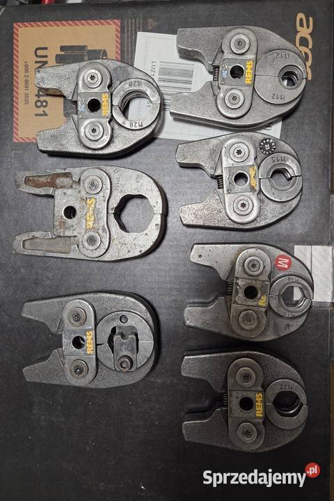 Szczeki do zaciskarek sprzedam