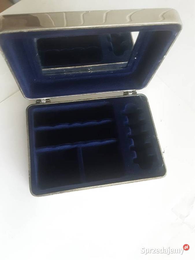 METALOWA OZDOBNA SZKATUŁKA NA BIŻUTERIĘ Szczecinek