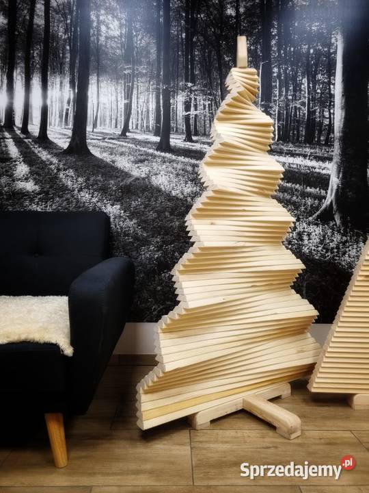 Drewniana choinka 160 ekologiczne drzewko Kalety