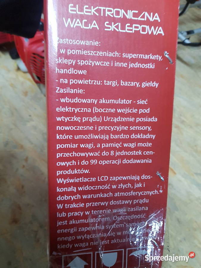 ELEKTRONICZNA WAGA SKLEPOWA LCD KALKULACYJNA 40 Głogowa sprzedam