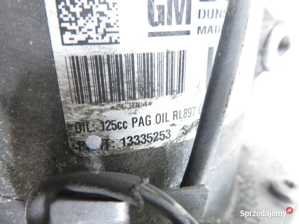 KOMPRESOR KLIMATYZACJI OPEL MERIVA B 14 LPG