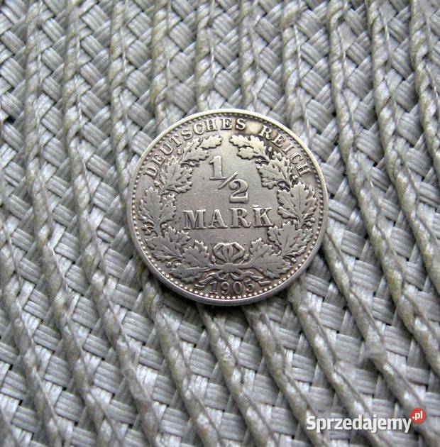 Niemcy 12 Marki 1905r A SREBRO Kalisz