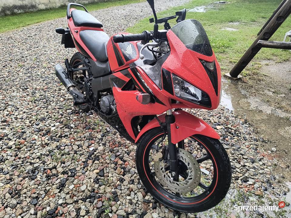 Sprzedam hondę CBR 125 sportowy mazowieckie Węgrów sprzedam