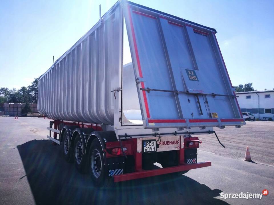 Naczepa wywrotka aluminiowa wanna łódka 53m3 Mikołajki sprzedam