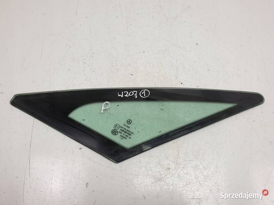 Mercedes W207 Coupe PRAWA BOCZNA SZYBA Trójkąt lubelskie Rudka sprzedam