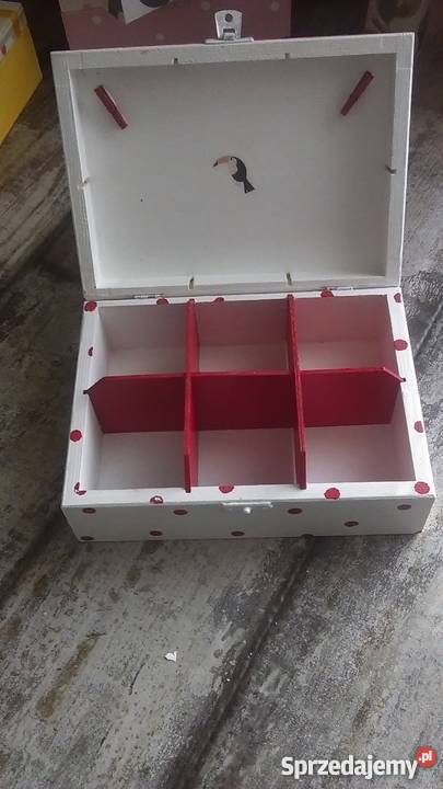 Szkatułka drewniana Pozostałe Stryszów