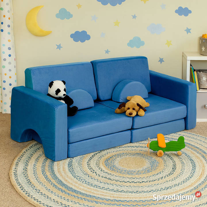 Sofa składana modułowa dzieci duża 2osobowa DIY