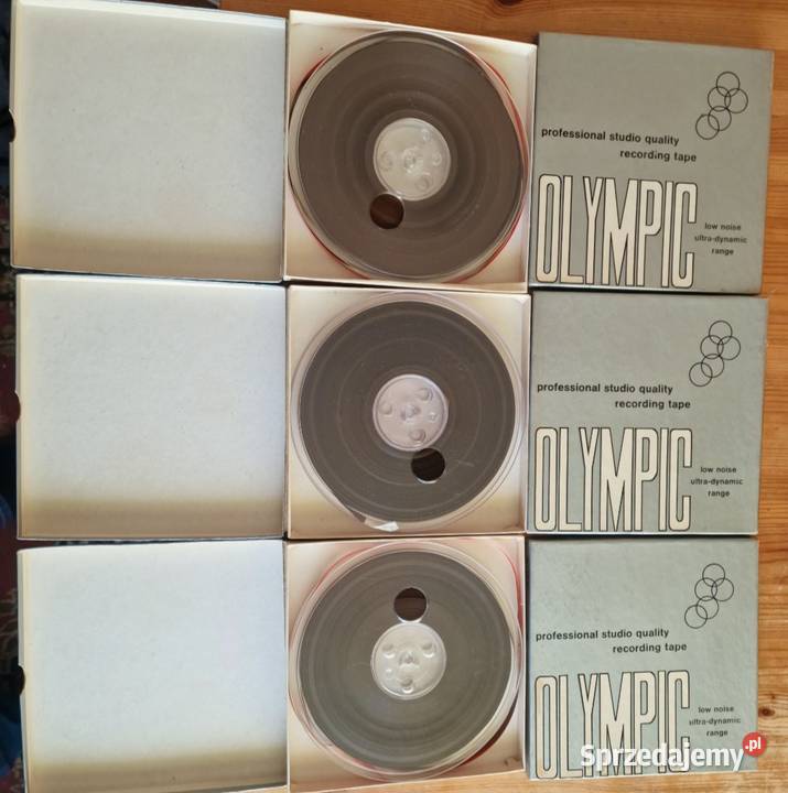 Taśma szpulowa OLYMPIC odpowiednik taśm AMPEX Wieluń sprzedam