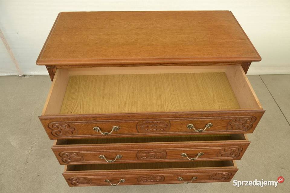 komoda ludwikowska z szufladami Poddębice