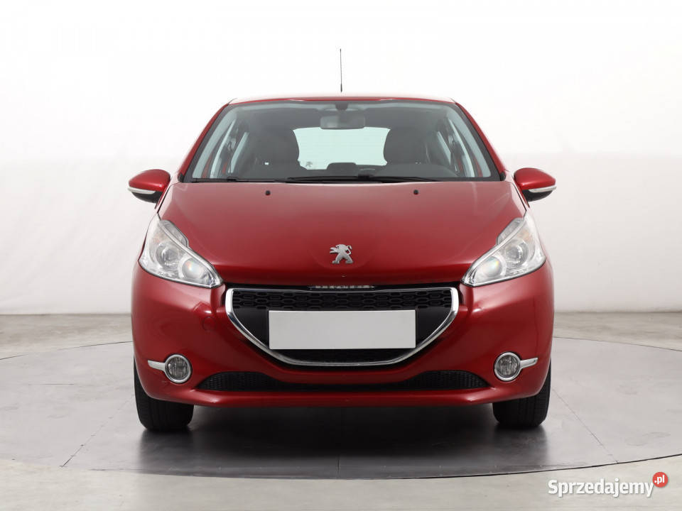 Peugeot 208 12 PureTech czerwony 208 śląskie