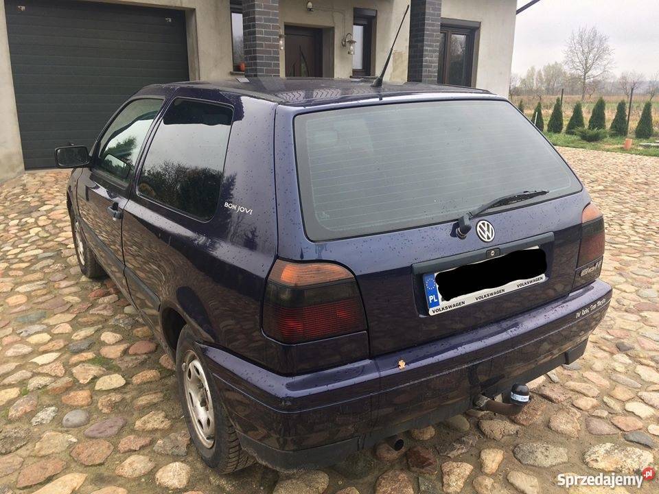 VW Golf 3 16 z hakiem stan auto z niemiec Golf zachodniopomorskie Myślibórz sprzedam