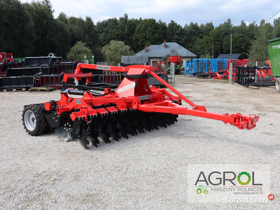 Agregat talerzowy EUROMASZ 25m 27m 3m 4m mazowieckie Grudusk