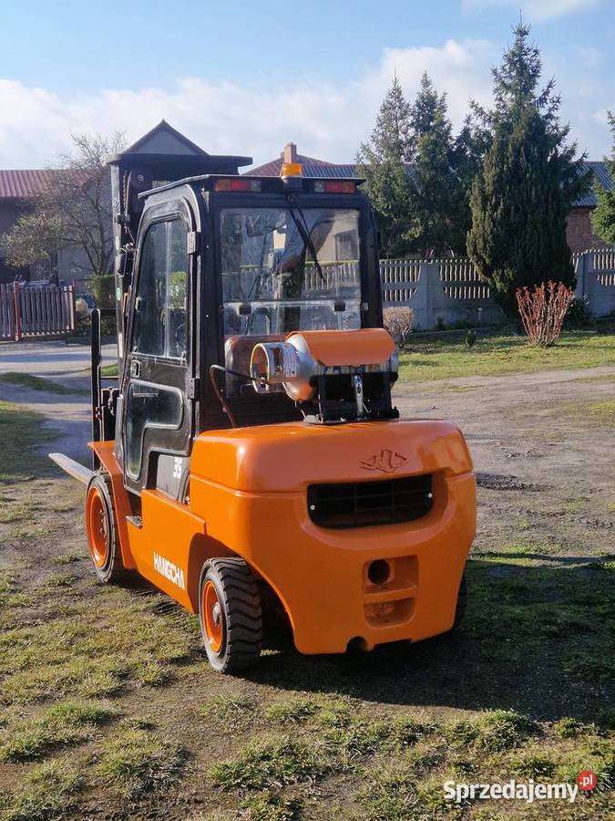 Wózek widłowy HANGCHA 35 ogrzewana kabina sprzedam