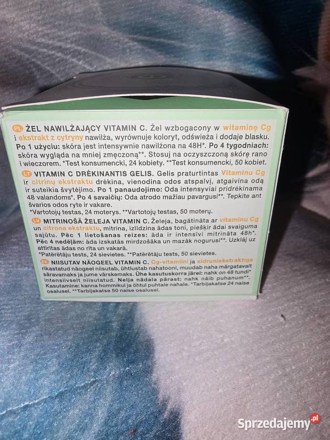 Garniera krem żel do twarzy z witaminą C śląskie Sosnowiec