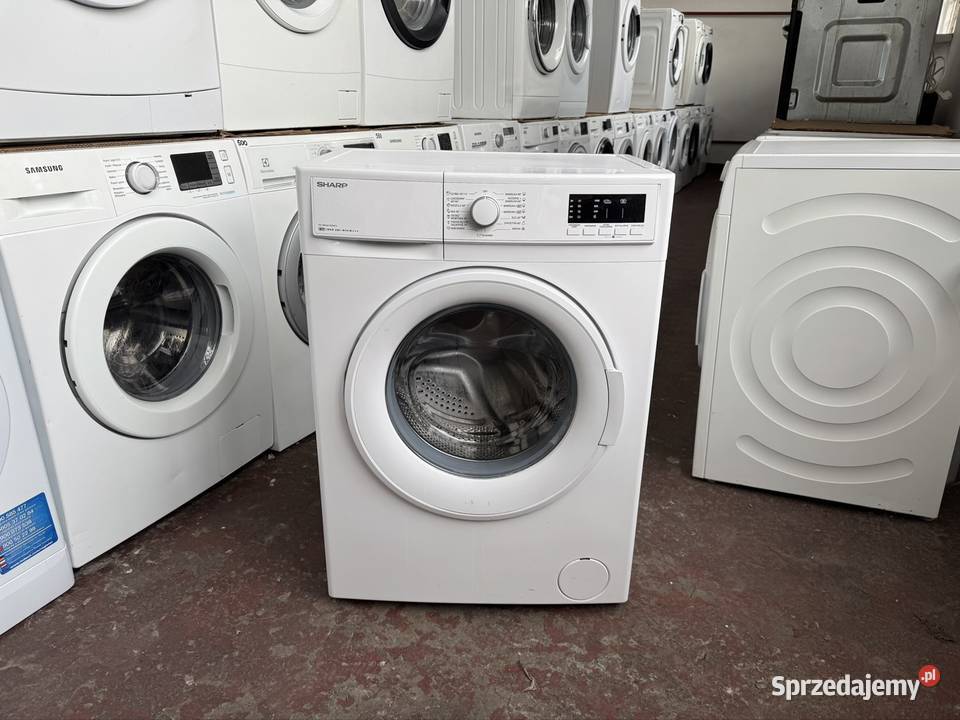 Wąska pralka SHARP 6 1000obr A Sprawna Gwarancja Warszawa