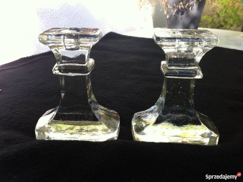 swieczniki z grubego szkla przesylka Miłobądz