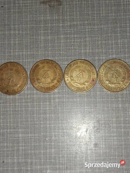 Monety kolekcjonerskie 20 PFENNIG 1969 4 sztuki