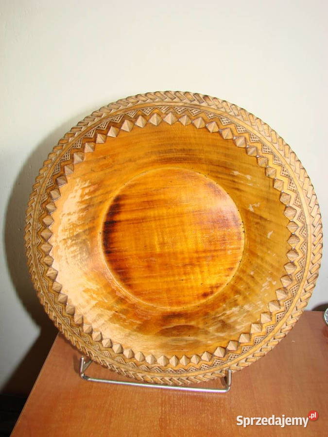 drewniany talerz Pruszcz Gdański