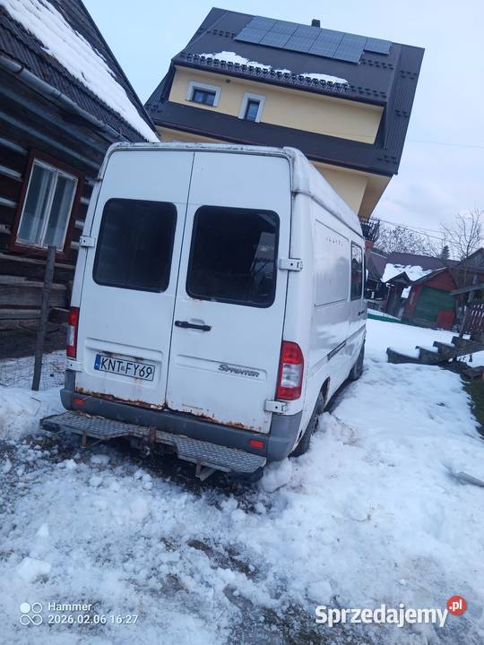 Mercedes sprinter w całości albo na części Sprinter małopolskie Rabka-Zdrój