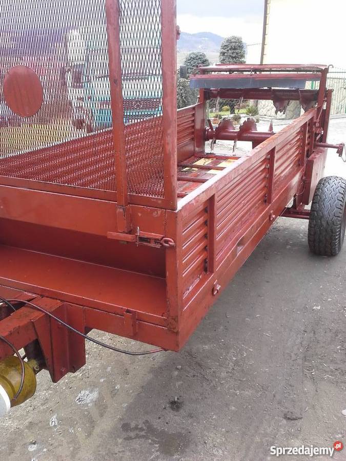 Rozrzutnik Obornika 2t Górski stan Maszyny rolnicze Konina