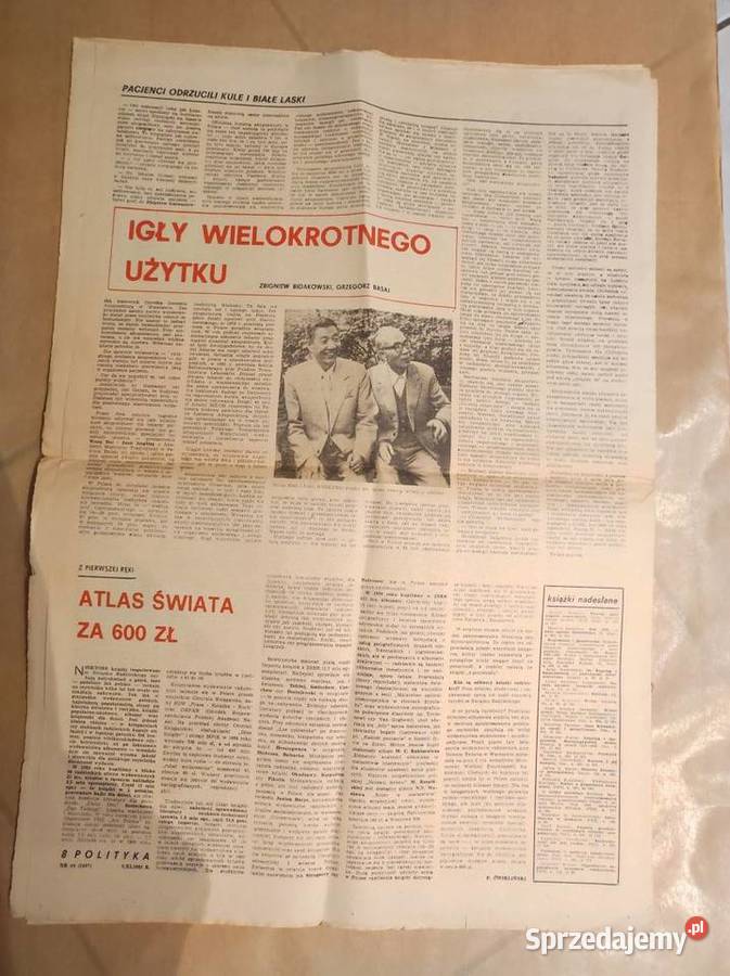 Polityka gazeta prl retro vintage czasopismo Kielce