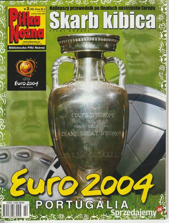 PIŁKA NOŻNA EURO 2004 SKARB KIBICA Łódź