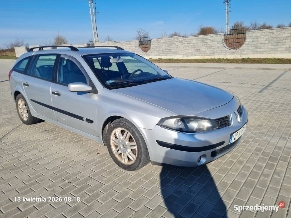 LAGUNA z gazem i hakiem 2005r benzyna+LPG Grajewo