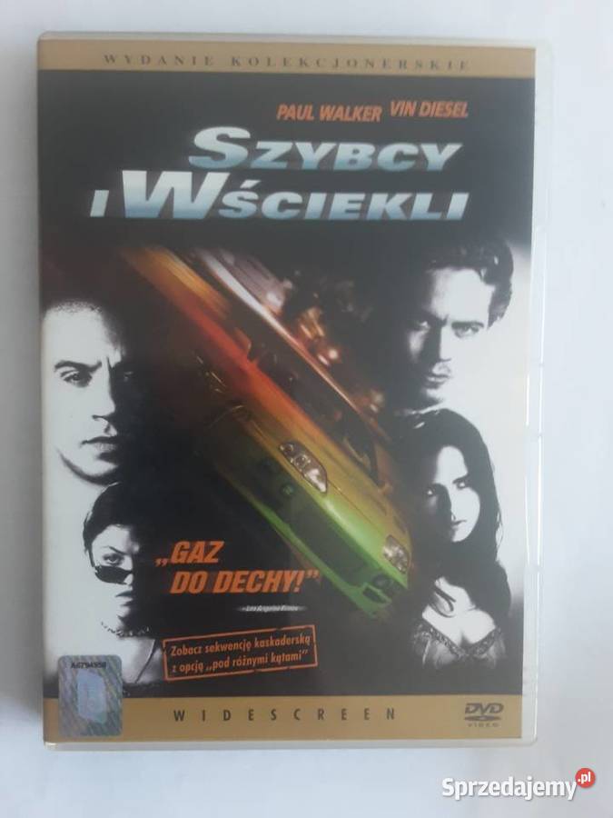 FILM DVD SZYBCY I WŚCIEKLI pełne Szczecinek