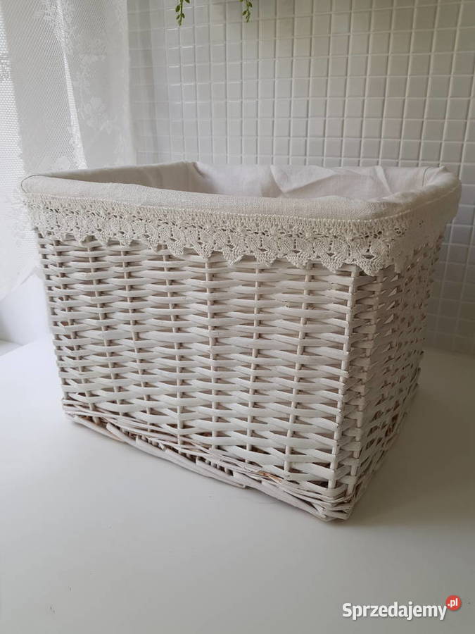 Duży kosz pleciony Siemianowice Śląskie sprzedam