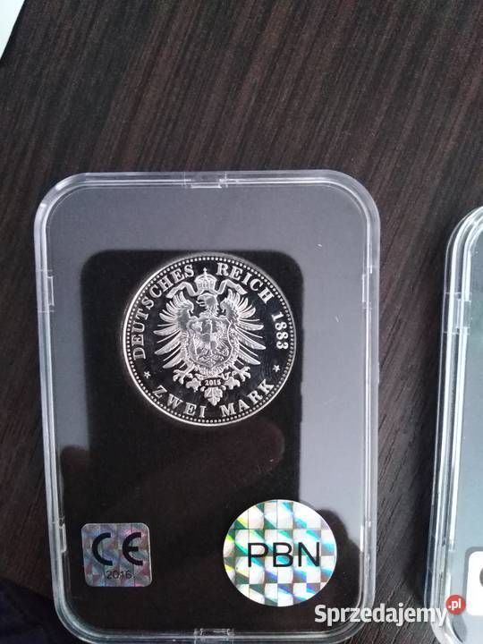 Moneta pamiątkowa 2 marki srebro lubuskie Żary