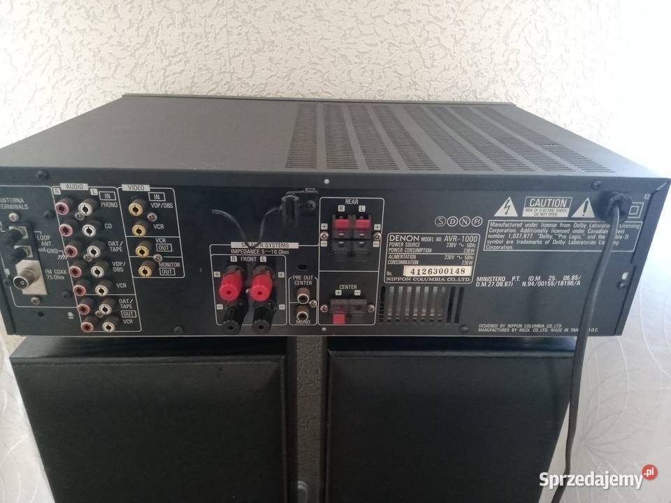 Amplituner Denon AVR1000Głośniki Jamo wielkopolskie Krotoszyn sprzedam