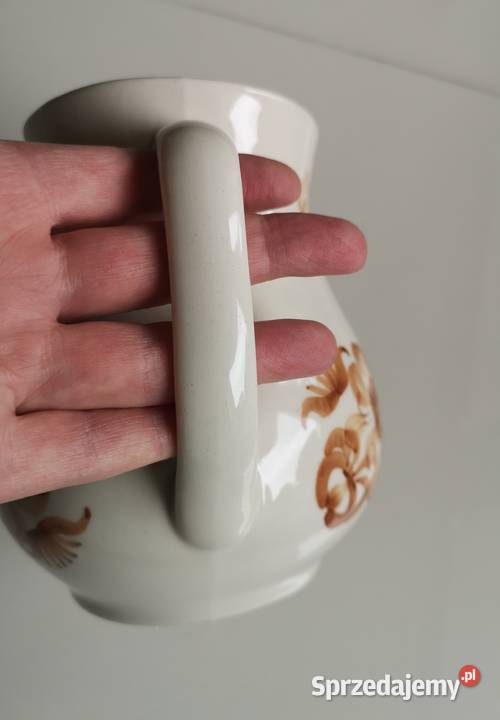 Dzbanek fajans Włocławek PRL vintage kujawsko-pomorskie Toruń sprzedam