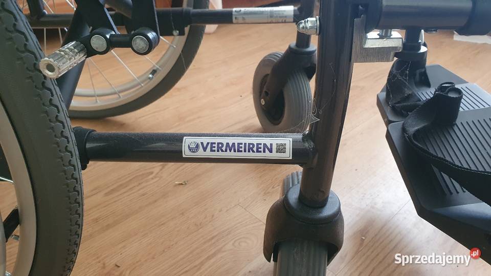Ręczny wózek inwalidzki Vermeiren model Jazz S50 Sprzęt rehabilitacyjny i ortopedyczny Jelenia Góra
