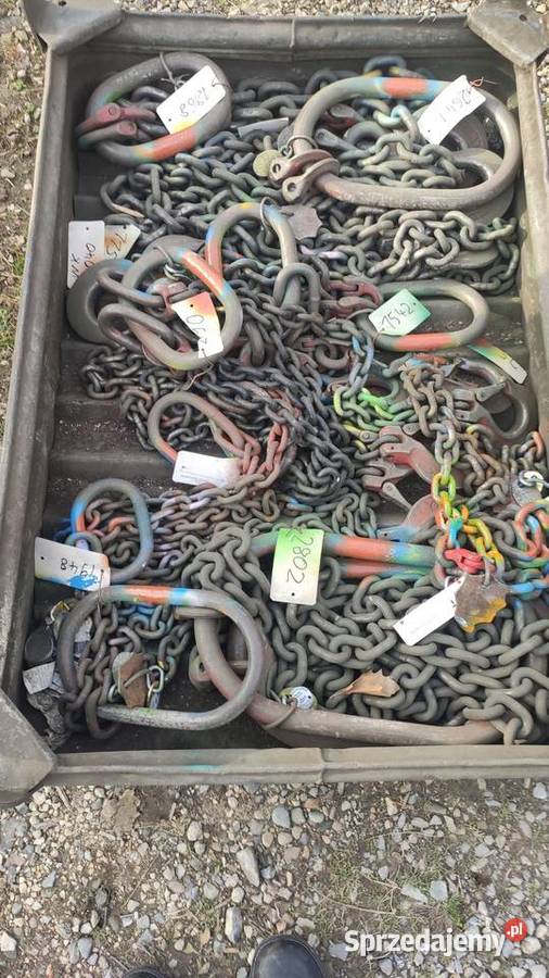 zawiesia łóańcuchowe dzwigowe 220 ton Brzesko