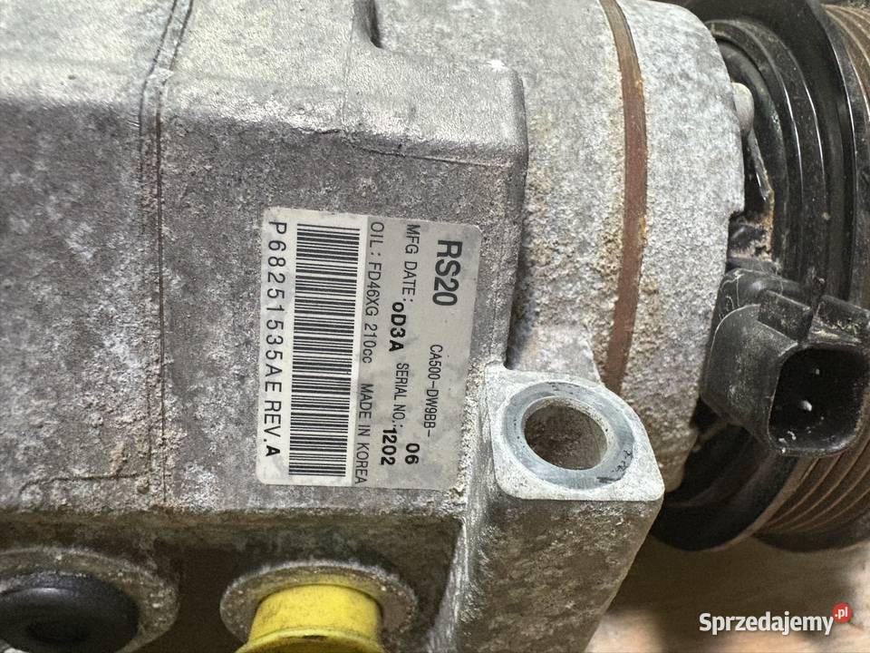 sprężarka klimatyzacji RS20 Chrysler Dodge Jeep