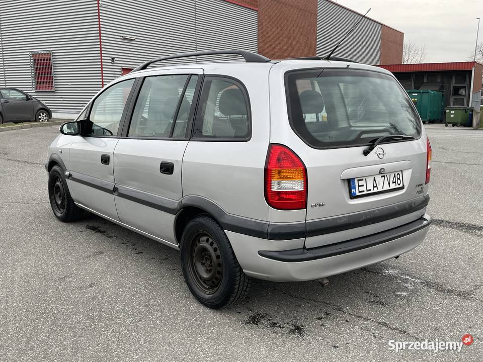 OPEL ZAFIRA 16 BG 7OSOB łódzkie Łask sprzedam